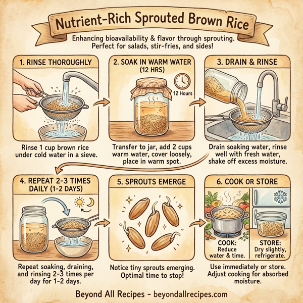 Nutrient-Rich Sprouted Brown Rice instructions