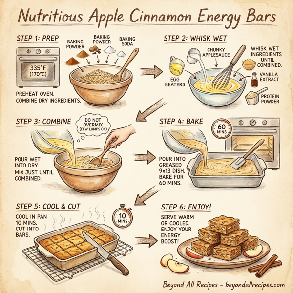Nutritious Apple Cinnamon Energy Bars instructions