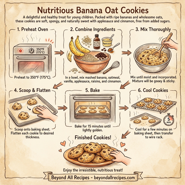 Nutritious Banana Oat Cookies instructions