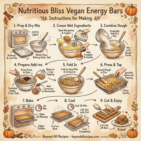 Nutritious Bliss Vegan Energy Bars instructions