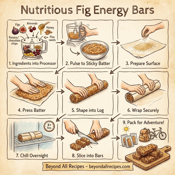 Nutritious Fig Energy Bars instructions
