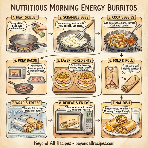Nutritious Morning Energy Burritos instructions