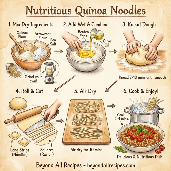 Nutritious Quinoa Noodles instructions