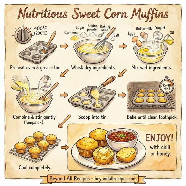 Nutritious Sweet Corn Muffins instructions