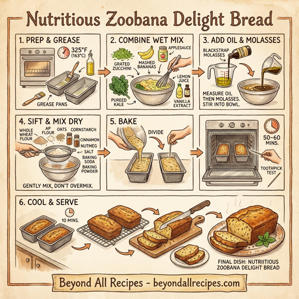 Nutritious Zoobana Delight Bread instructions
