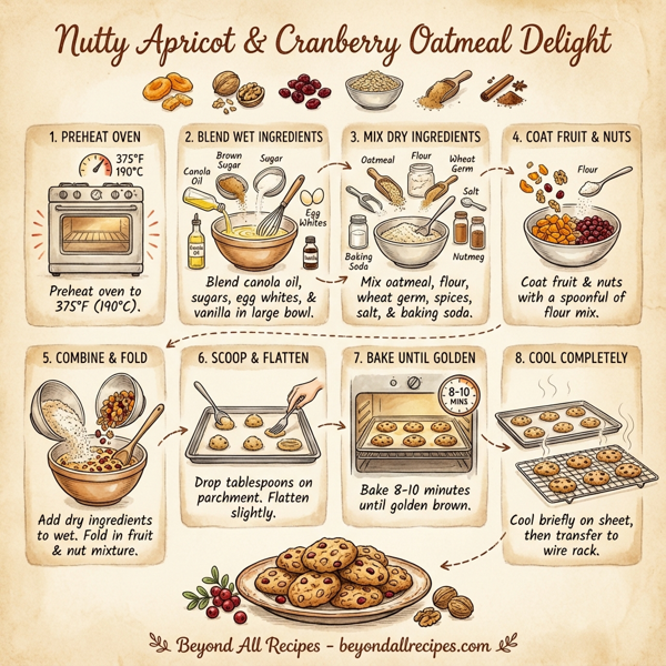 Nutty Apricot & Cranberry Oatmeal Delight instructions