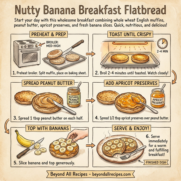 Nutty Banana Breakfast Flatbread instructions