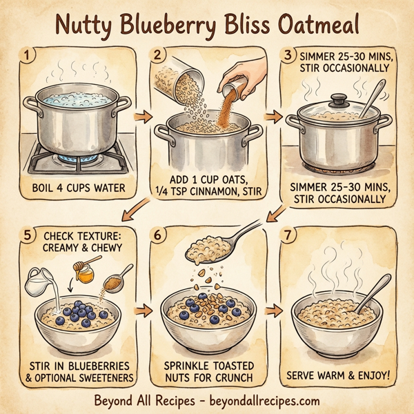 Nutty Blueberry Bliss Oatmeal instructions