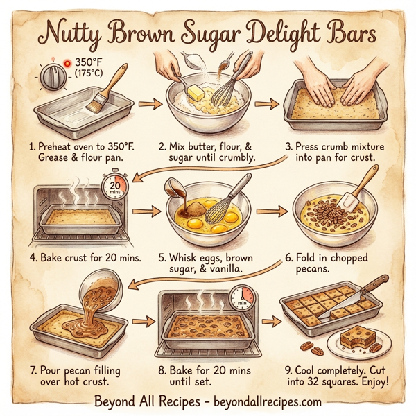 Nutty Brown Sugar Delight Bars instructions