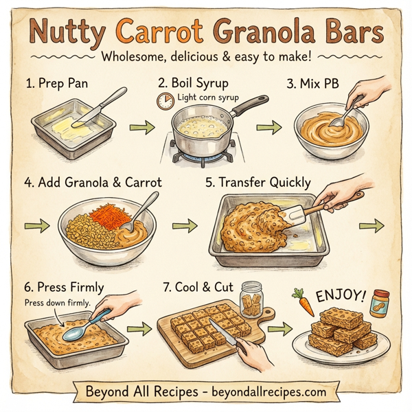 Nutty Carrot Granola Bars instructions