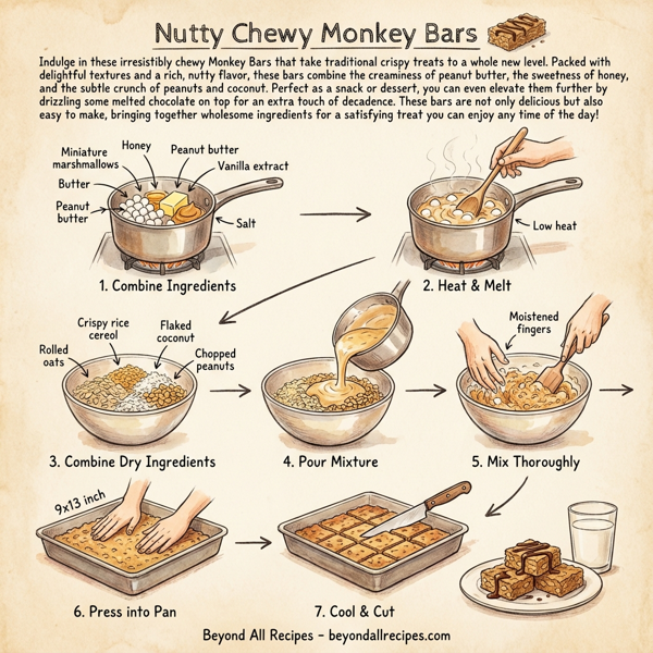 Nutty Chewy Monkey Bars instructions