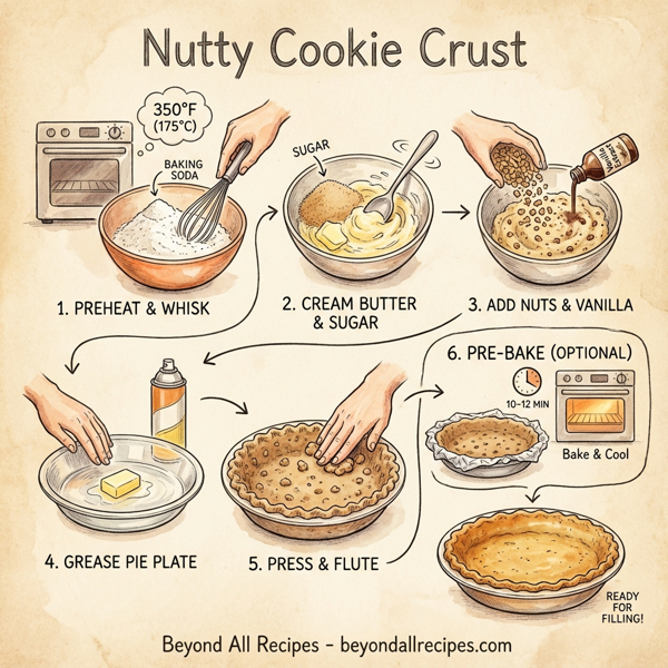 Nutty Cookie Crust instructions