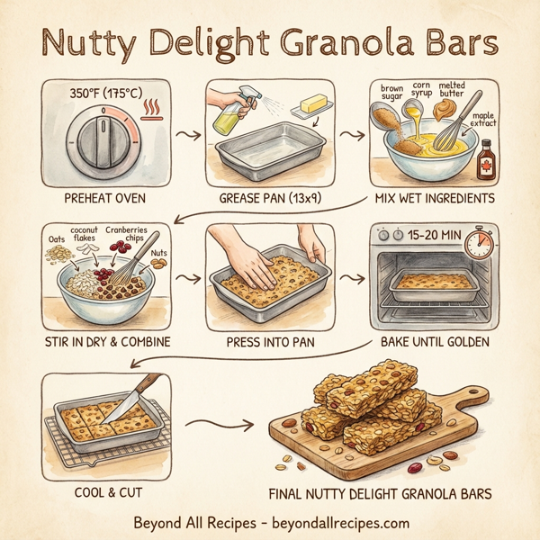 Nutty Delight Granola Bars instructions