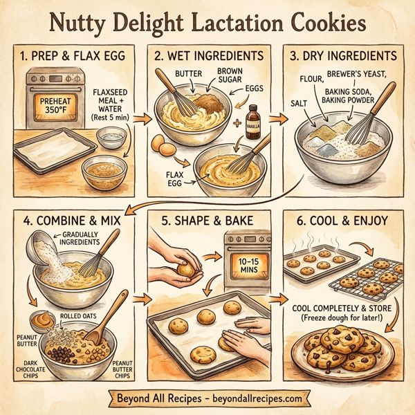 Nutty Delight Lactation Cookies instructions
