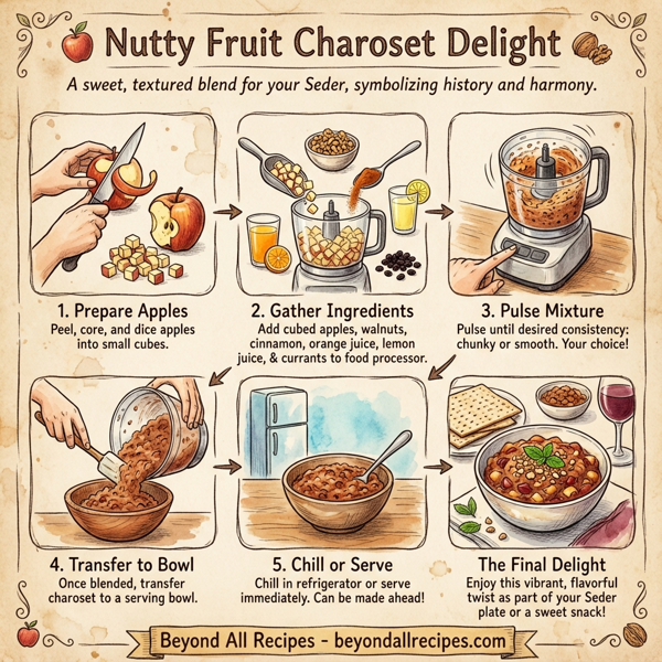 Nutty Fruit Charoset Delight instructions