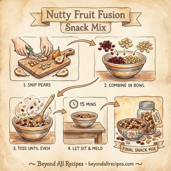 Nutty Fruit Fusion Snack Mix instructions