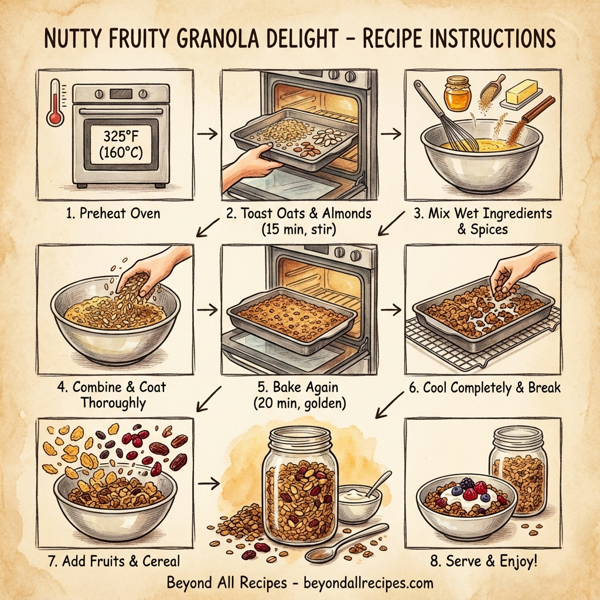 Nutty Fruity Granola Delight instructions