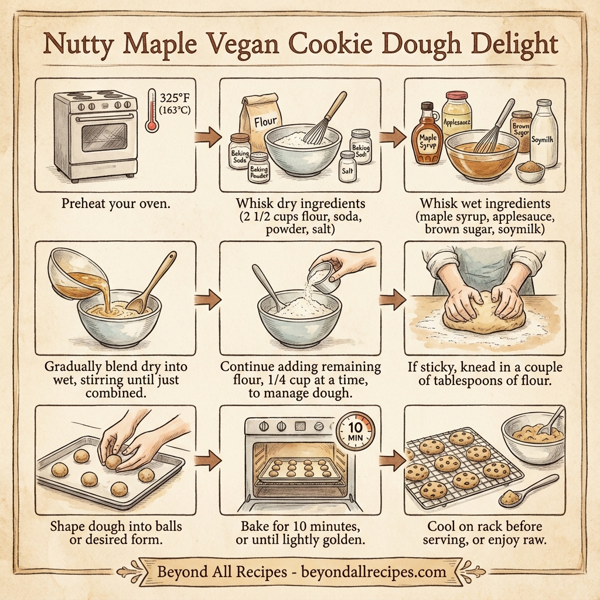 Nutty Maple Vegan Cookie Dough Delight instructions