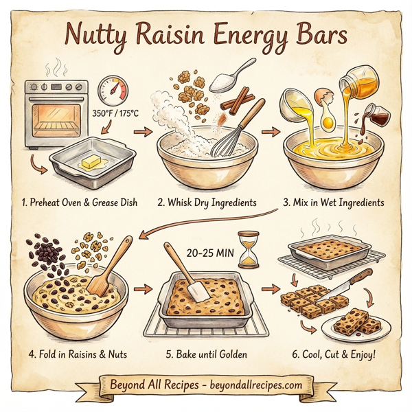 Nutty Raisin Energy Bars instructions