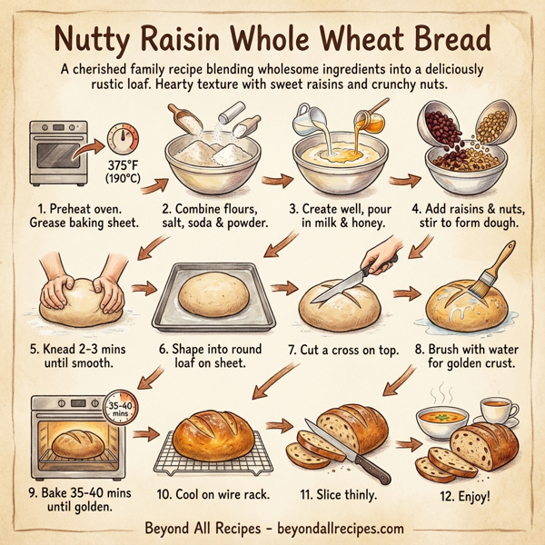Nutty Raisin Whole Wheat Bread instructions