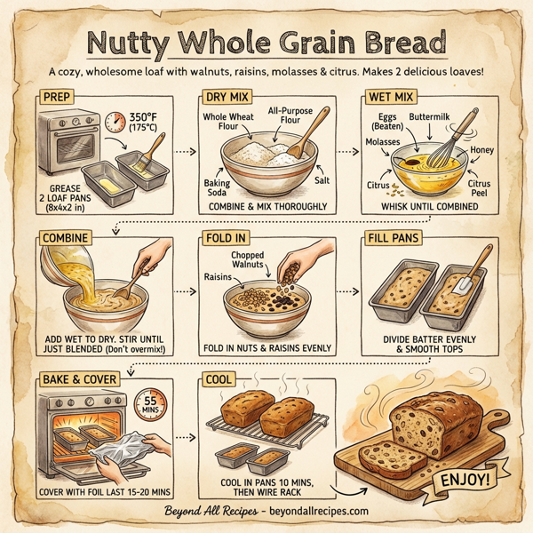 Nutty Whole Grain Bread instructions
