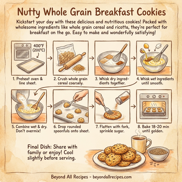 Nutty Whole Grain Breakfast Cookies instructions