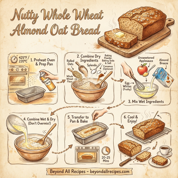 Nutty Whole Wheat Almond Oat Bread instructions
