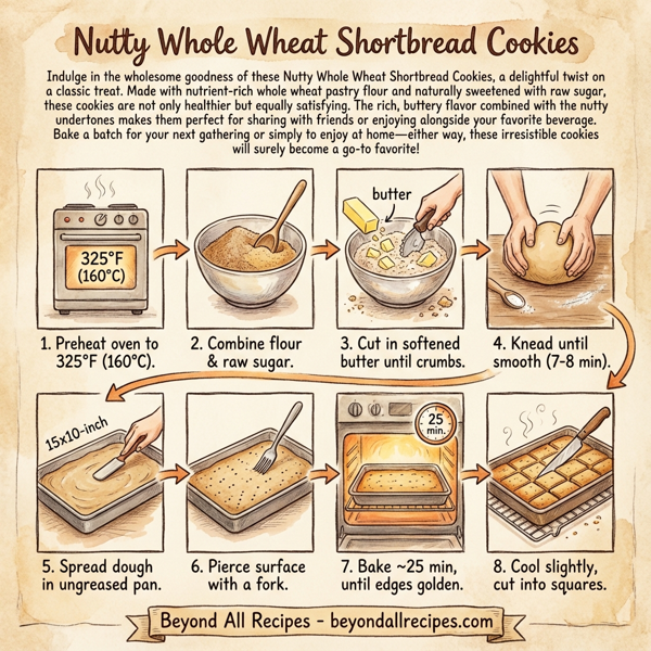 Nutty Whole Wheat Shortbread Cookies instructions