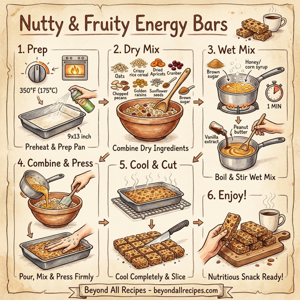 Nutty & Fruity Energy Bars instructions
