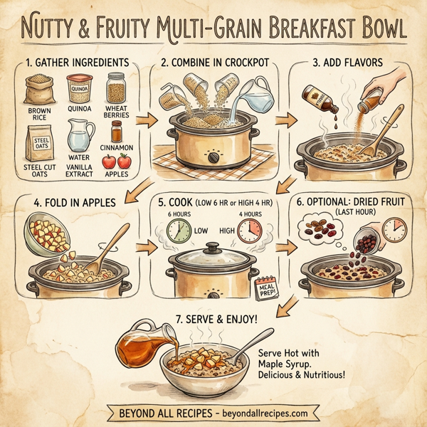 Nutty & Fruity Multi-Grain Breakfast Bowl instructions