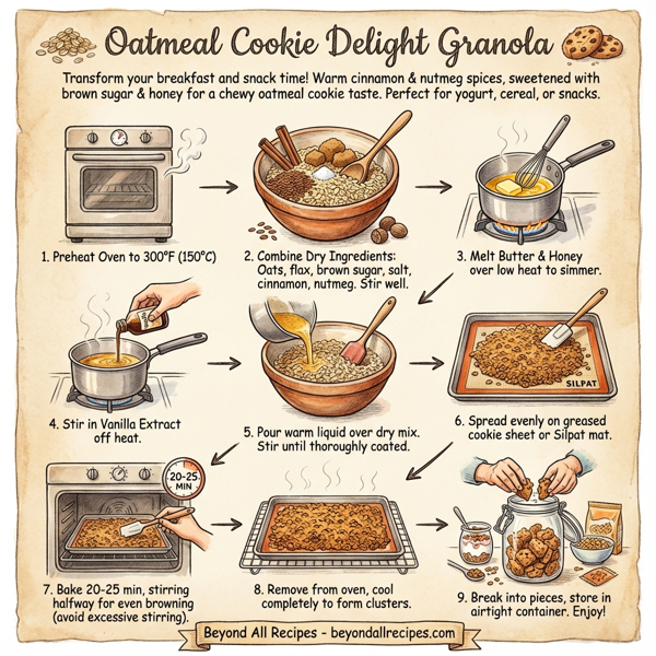 Oatmeal Cookie Delight Granola instructions