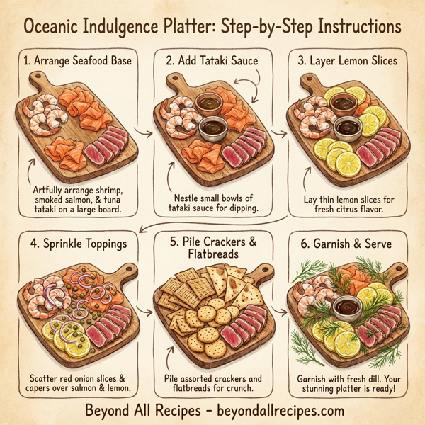 Oceanic Indulgence Platter instructions