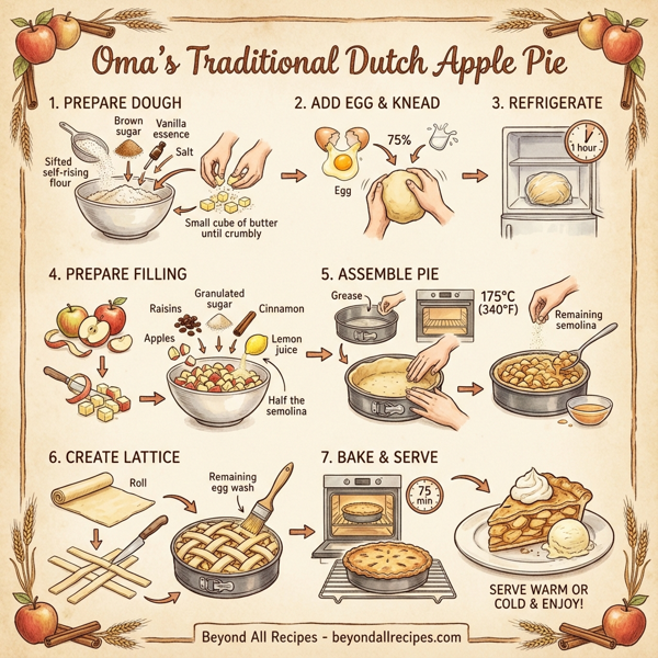 Oma's Traditional Dutch Apple Pie instructions