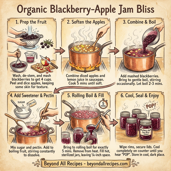 Organic Blackberry-Apple Jam Bliss instructions