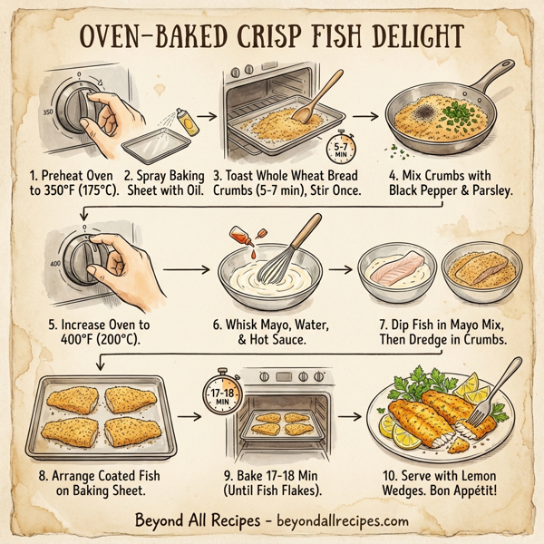 Oven-Baked Crisp Fish Delight instructions