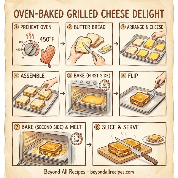 Oven-Baked Grilled Cheese Delight instructions