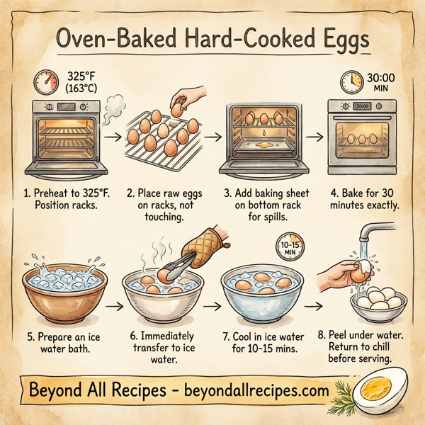 Oven-Baked Hard-Cooked Eggs instructions