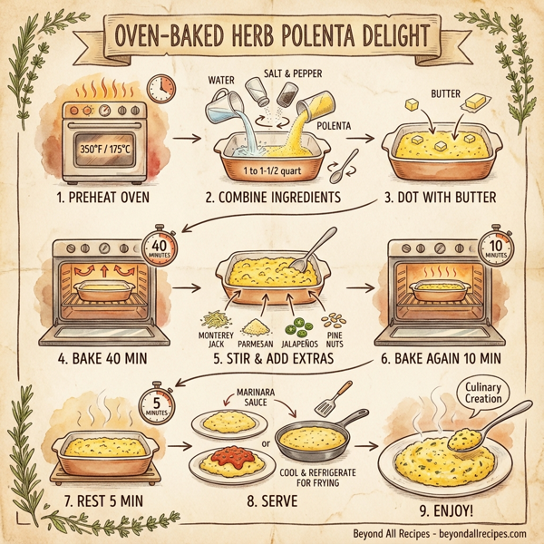 Oven-Baked Herb Polenta Delight instructions