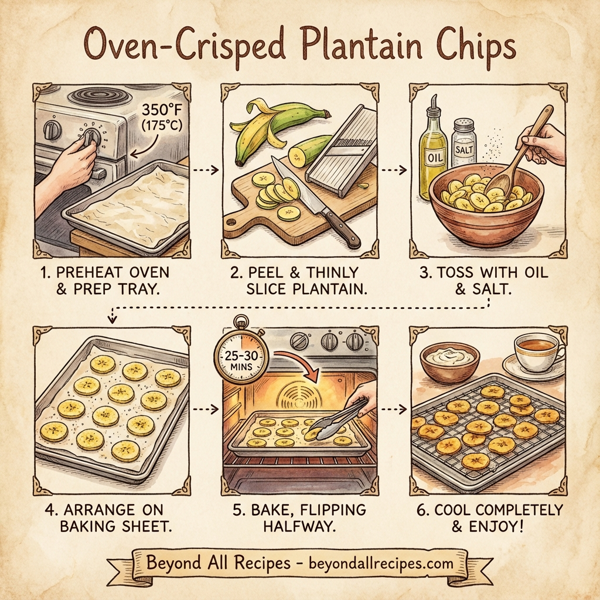 Oven-Crisped Plantain Chips instructions
