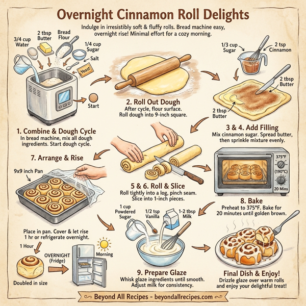 Overnight Cinnamon Roll Delights instructions
