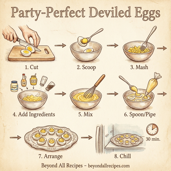 Party-Perfect Deviled Eggs instructions