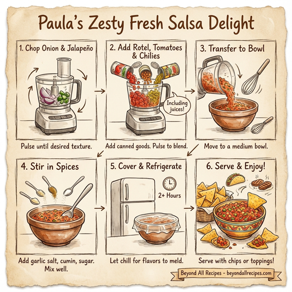 Paula's Zesty Fresh Salsa Delight instructions
