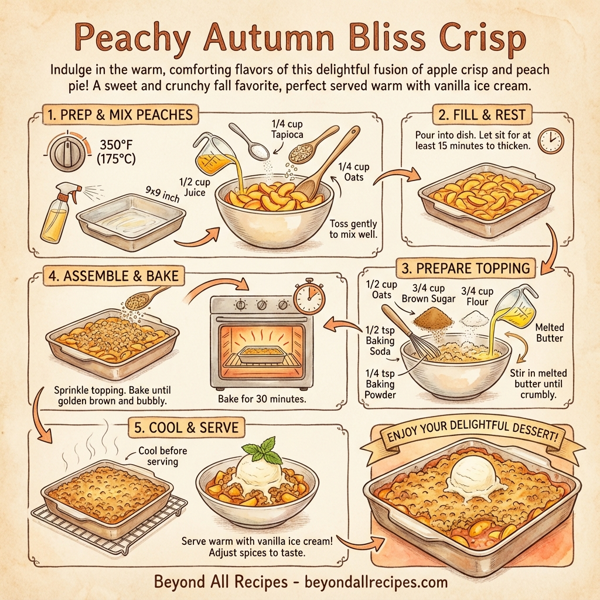 Peachy Autumn Bliss Crisp instructions