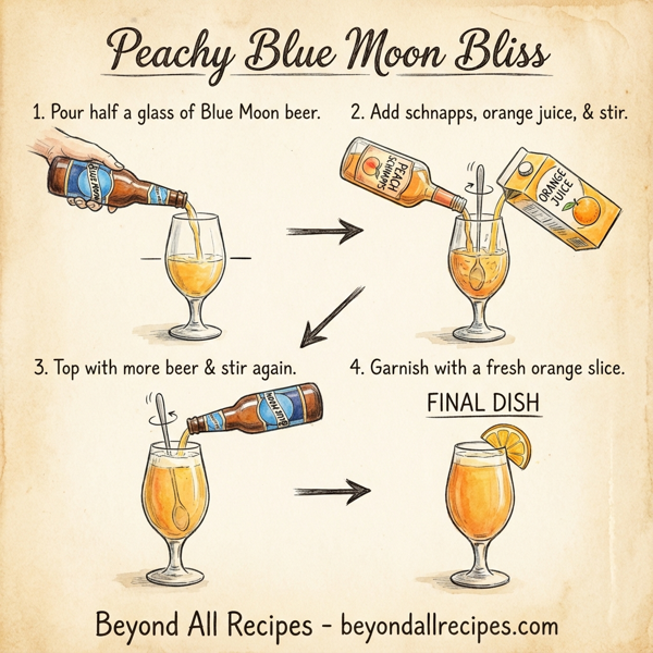 Peachy Blue Moon Bliss instructions