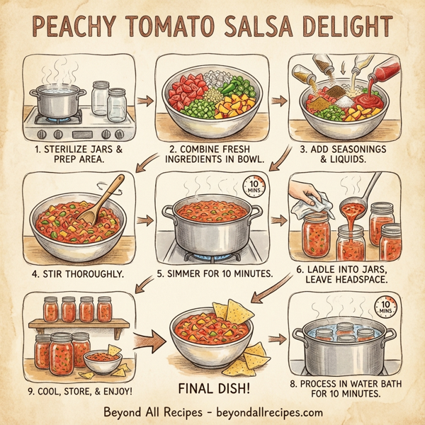 Peachy Tomato Salsa Delight instructions
