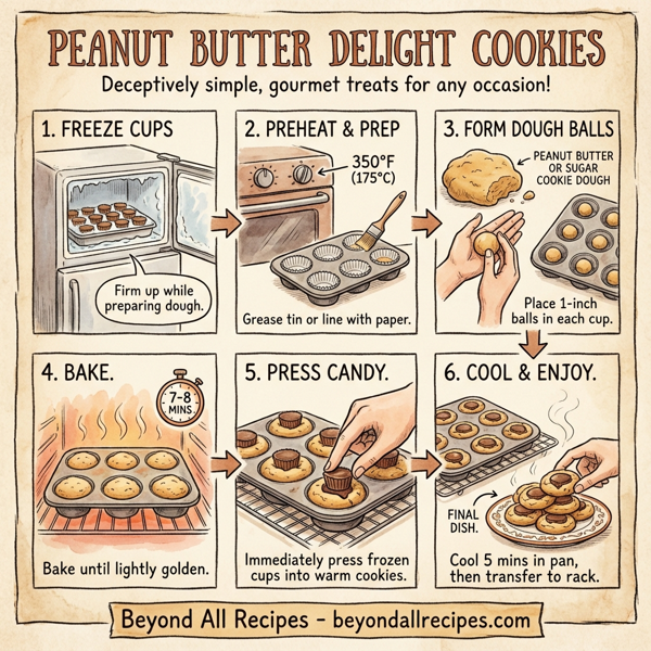 Peanut Butter Delight Cookies instructions