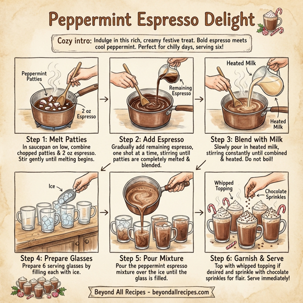 Peppermint Espresso Delight instructions