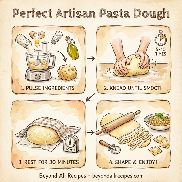 Perfect Artisan Pasta Dough instructions