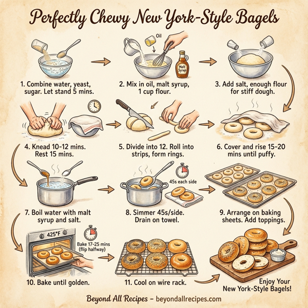 Perfectly Chewy New York-Style Bagels instructions