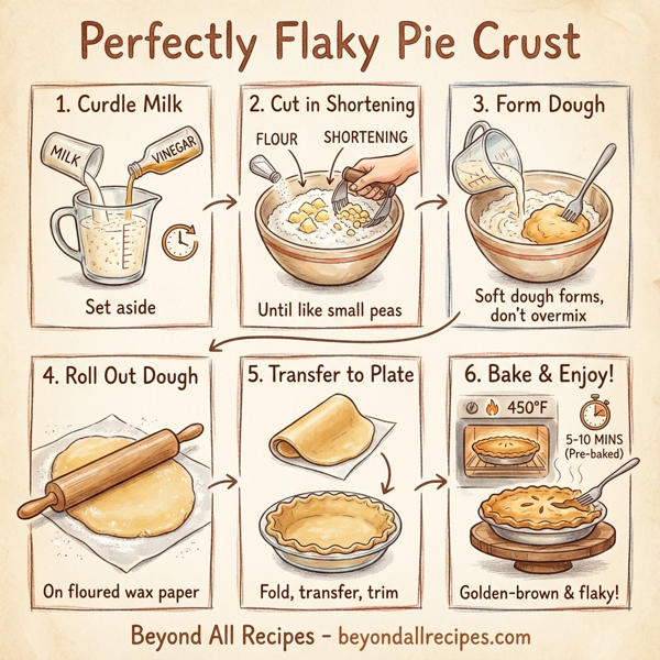 Perfectly Flaky Pie Crust instructions